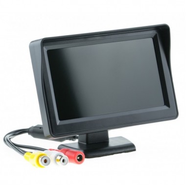 Монитор автомобильный UKC TFT LCD 4,3" для двух камер 