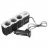 Автомобильный разветвитель тройник WF-0120 + USB 