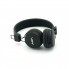 Беспроводные Bluetooth Наушники с MP3 плеером и микрофоном NIA-X2 Радио блютуз Чёрные Black