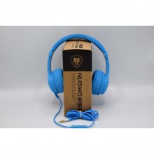 Наушники NUBWO N8 со встроенным микрофоном Синие Blue