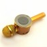 Беспроводной микрофон караоке блютуз WSTER WS-668 Bluetooth динамик USB Золотой Gold