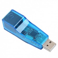 Внешний сетевой адаптер, сетевая карта USB LAN ethernet RJ45 Синий Blue Внешний сетевой адаптер, сетевая карта USB LAN ethernet RJ45 Синий Blue