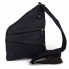 Мужская сумка Cross Body 4634 Мессенджер антивор на плечо рюкзак слинг Чёрная 