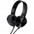 Накладные проводные стерео наушники MDR XB 450 Чёрные Black