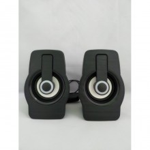 Компьютерные колонки акустика 2.0 USB FnT FT-185 Чёрные Black Компьютерные колонки акустика 2.0 USB FnT FT-185 Чёрные Black