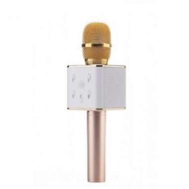 Беспроводной микрофон караоке блютуз Q7 Bluetooth динамик USB 