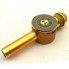 Беспроводной микрофон караоке блютуз WSTER WS-668 Bluetooth динамик USB Золотой Gold