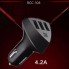 АЗУ авто зарядное 3 USB 4.2 А - Remax RCC-304 Alien 3 USB car charger