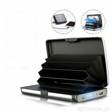 Кошелек-зарядка E-Charge Wallet power bank 3000 мАч Чёрный Black Кошелек-зарядка E-Charge Wallet power bank 3000 мАч Чёрный Black