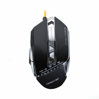 Компьютерная игровая мышь, мышка Zornwee GX10 с подсветкой Чёрный Black