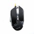 Компьютерная игровая мышь, мышка Zornwee GX10 с подсветкой Чёрный Black