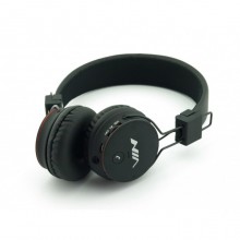Беспроводные Bluetooth Наушники с MP3 плеером и микрофоном NIA-X2 Радио блютуз Чёрные Black